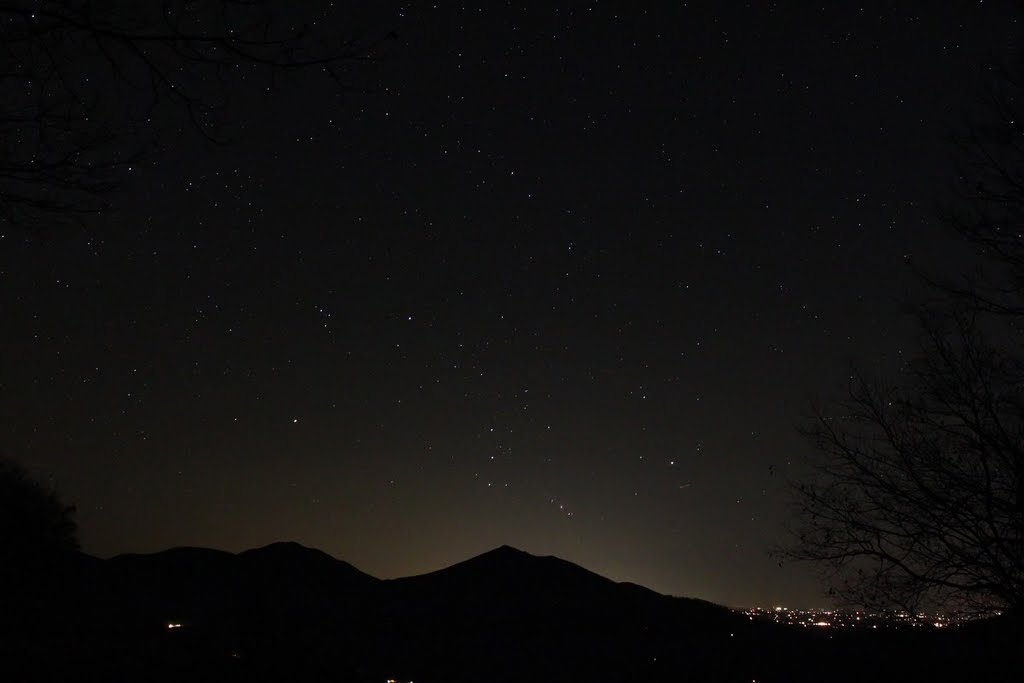 Orion Rising Over Peaks of Otter
