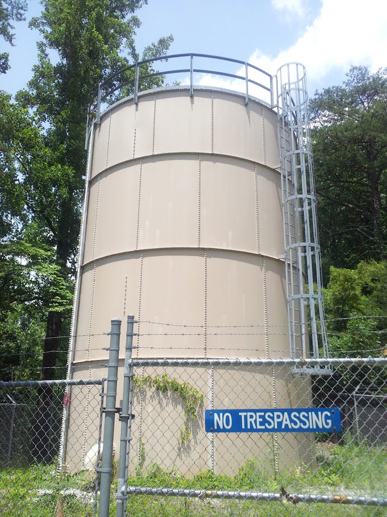 Water Tank, No trespassing