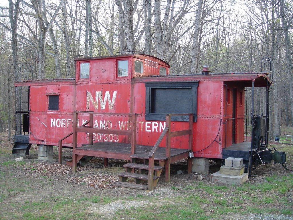 N&W Caboose @ Camp Jaycee