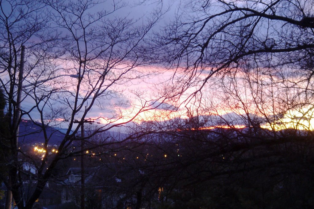 Sunset in Vinton