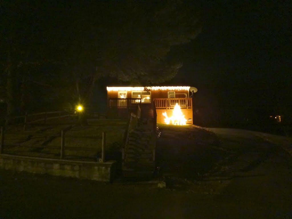 Christmas LIghts on Ruddell