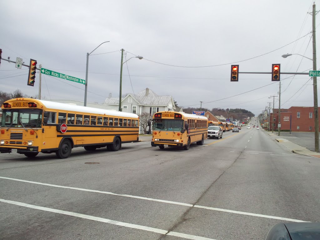 Parade of School Buses