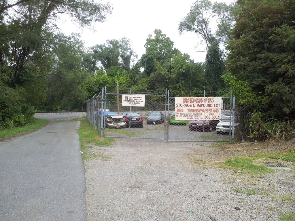 Woods impound lot