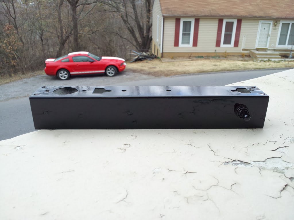 American Fluorescent Chasis after painting