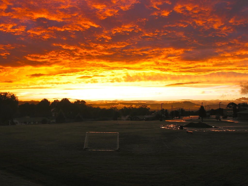 Sunset from Horn Elementary