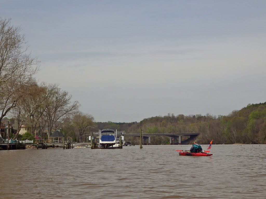 Kayaking, Occoquan River, Virginia