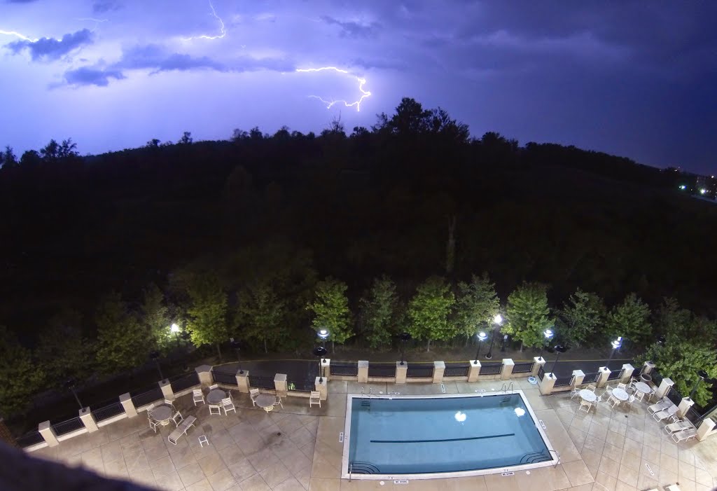 Storm over Belmont Bay, Woodbridge, Virginia
