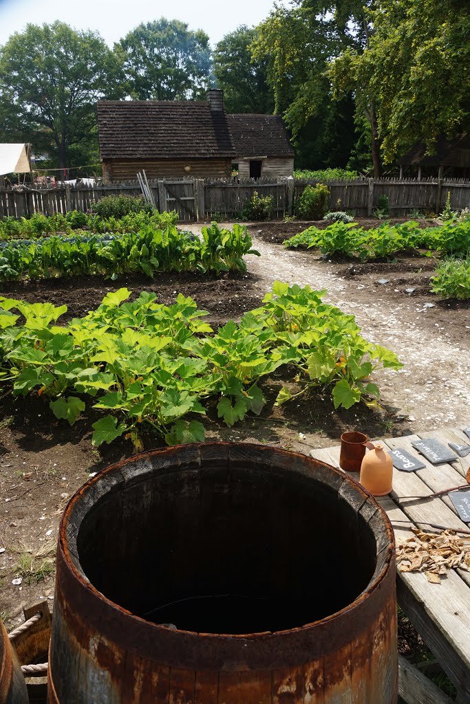 Yorktown Victory Center - vegetable garden