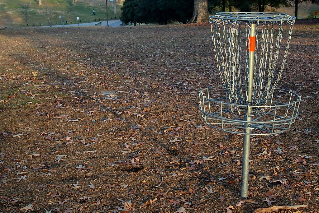 One of the "holes" for a game of Frisbee Golf