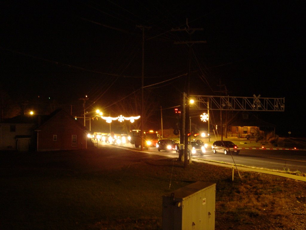 Marion VA grade crossing