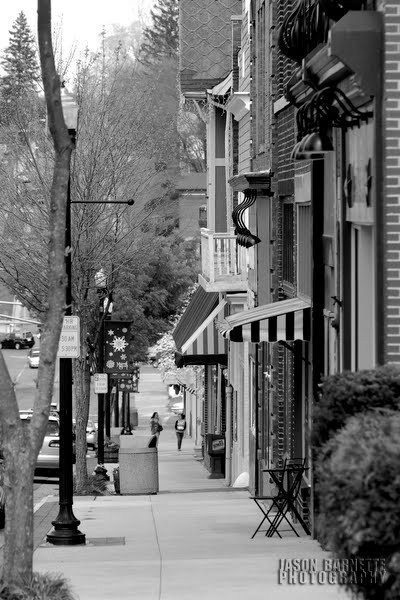 A view of Downtown Marion, Virginia on Wednesday, April 20, 2011. Photo Copyright 2011 Jason Barnette -- Purchase prints of this photo and more at www.jasonbarnettephotography.com