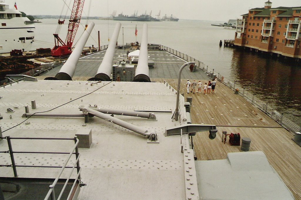 Stern of BB-64