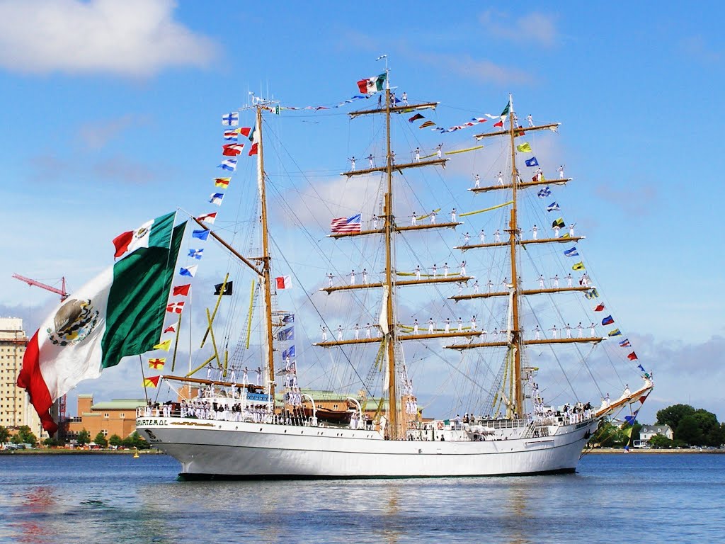 Cuauhtémoc Leaving Norfolk