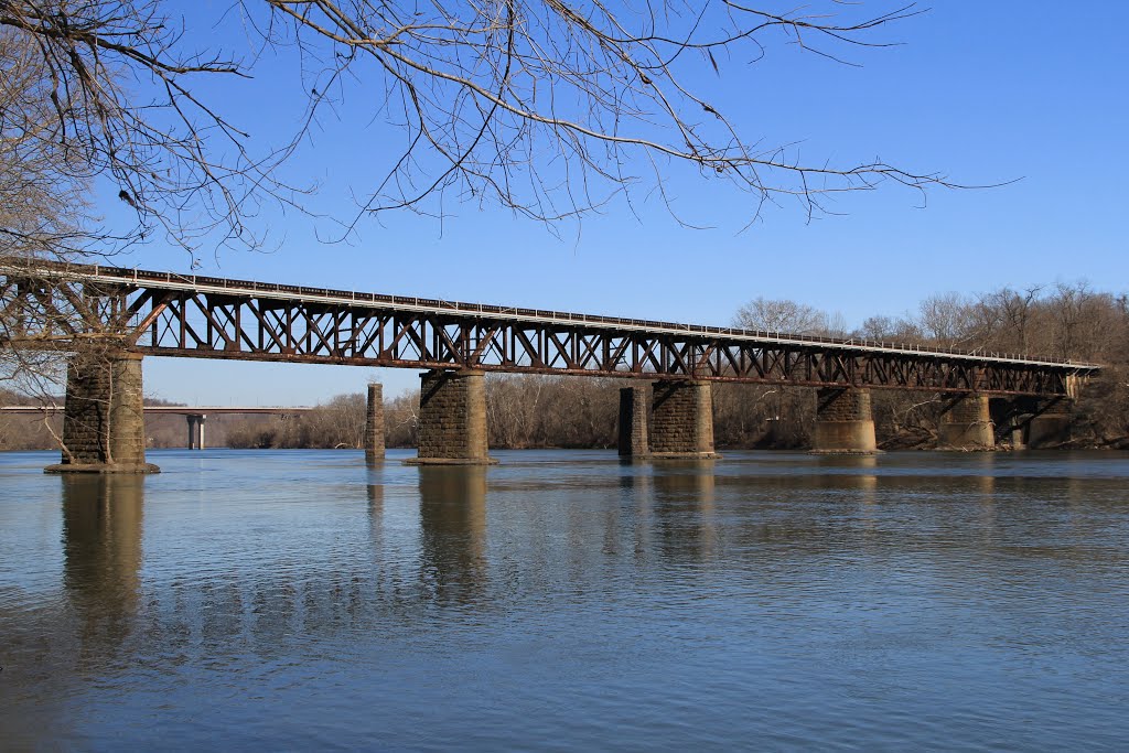 RR Bridge Over the New River, Radford Virginia