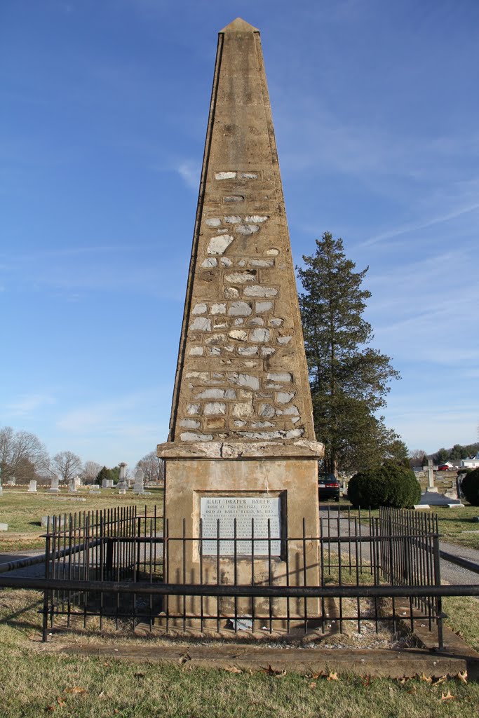 Mary Draper Ingles grave