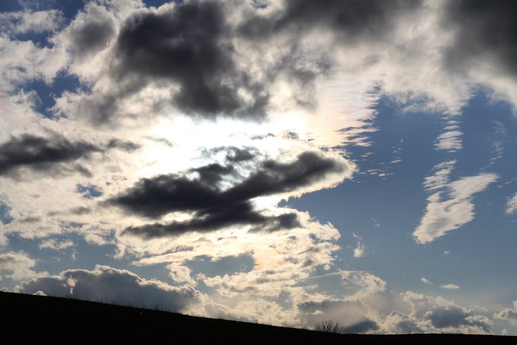 Late Afternoon Sun over West Radford