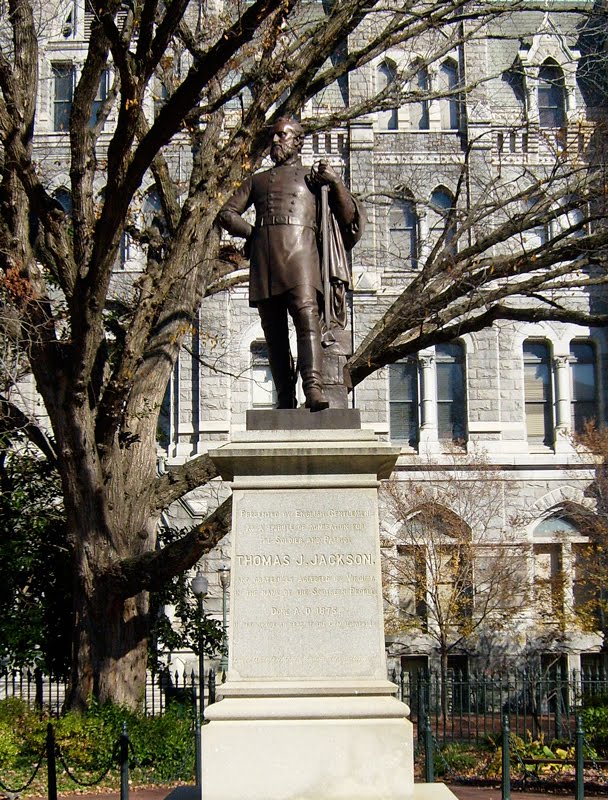 Statue of Stonewall Jackson - Capitol Square, Richmond, VA.