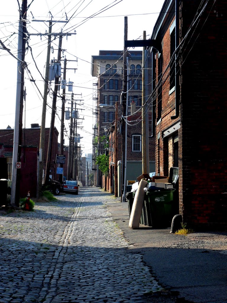 Alley nearby 410 N-Harrison Street, Richmond, Virginia