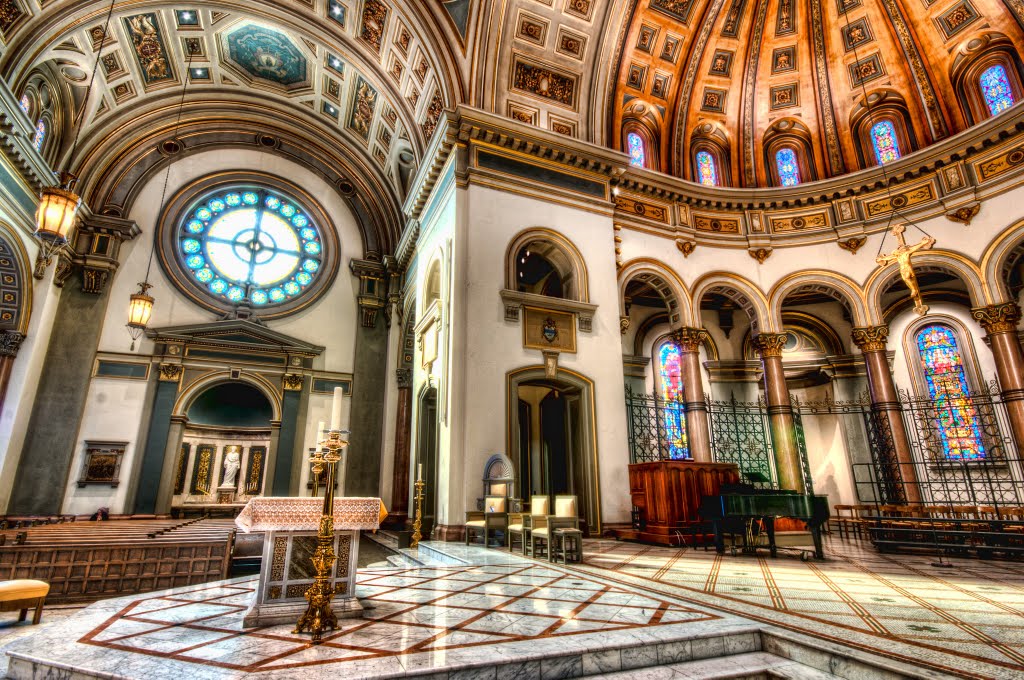Cathedral HDR Cathedral of the Sacred Heart - RVA #HDR http://www.flickr.com/photos/skynoir/6575474993/lightbox/