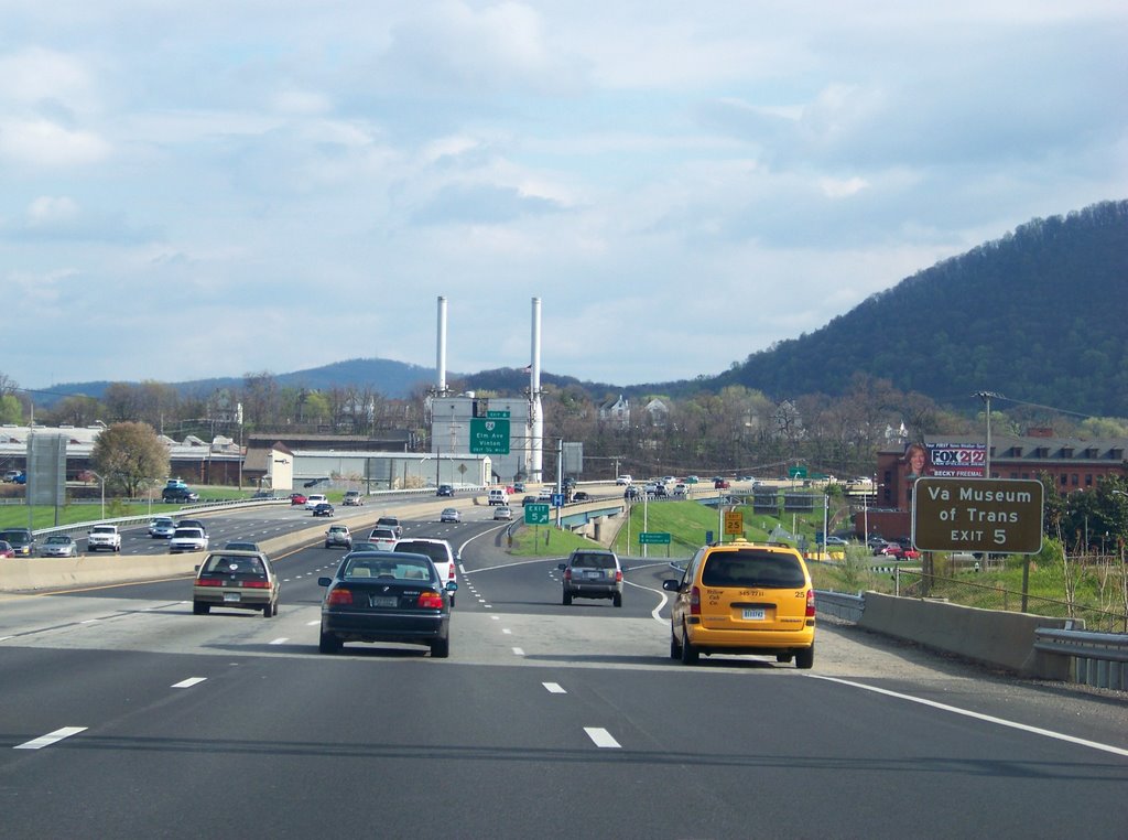 I-581 near downtown
