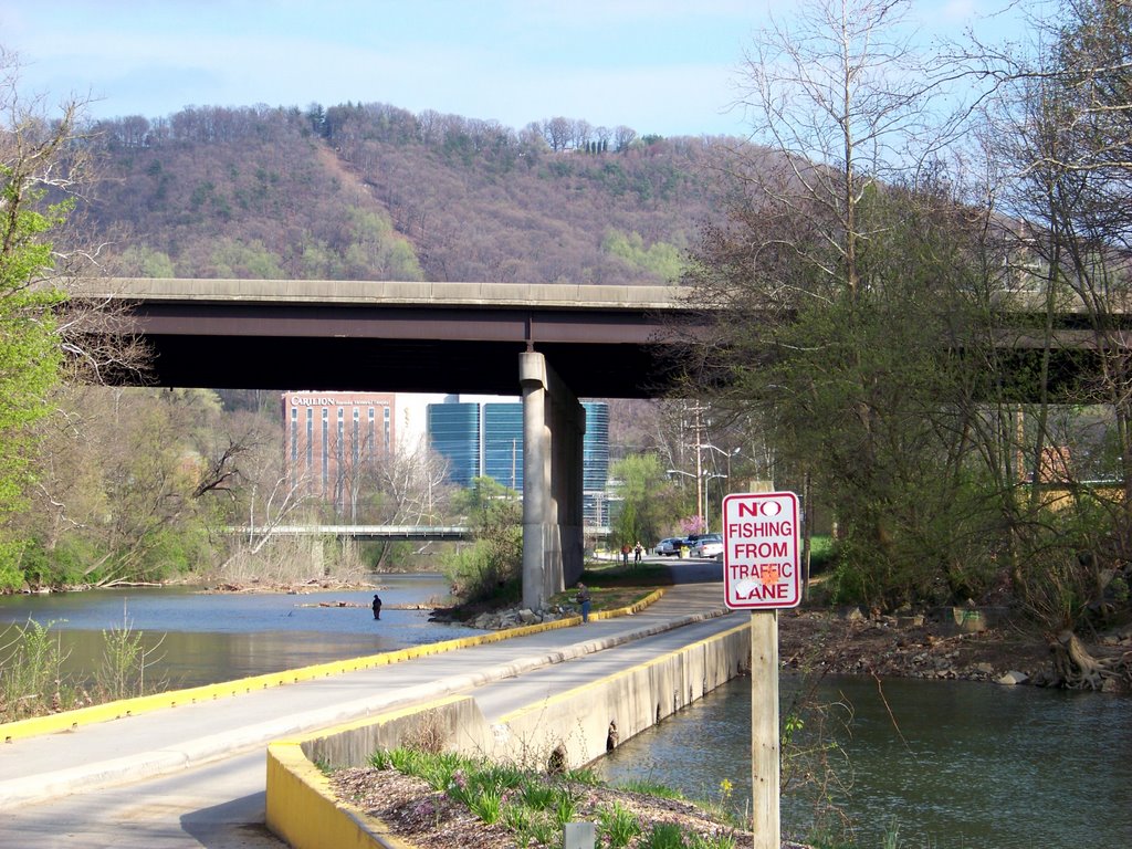 Wiley Drive over the Roanoke and under 581