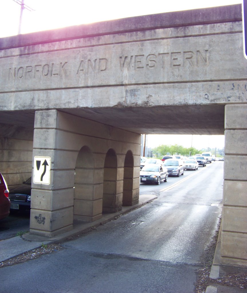 Norfolk and Western train bridge