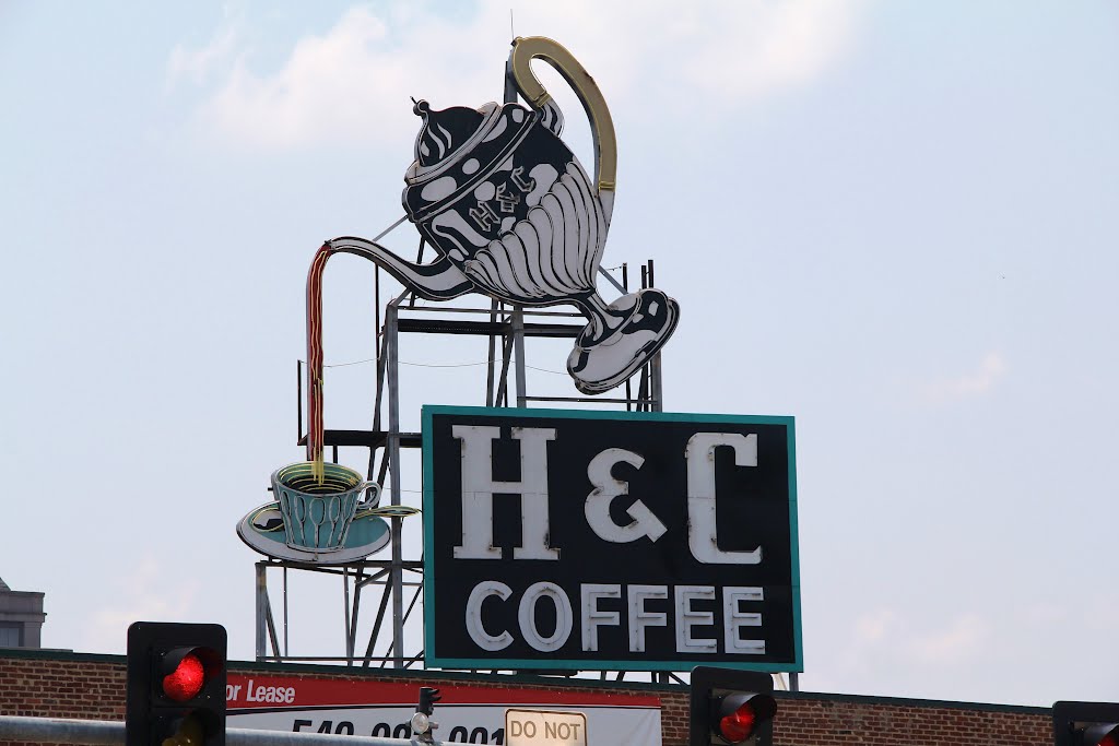 H & C Coffee Sign