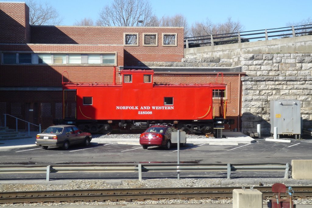 N&W Caboose in Roanoke
