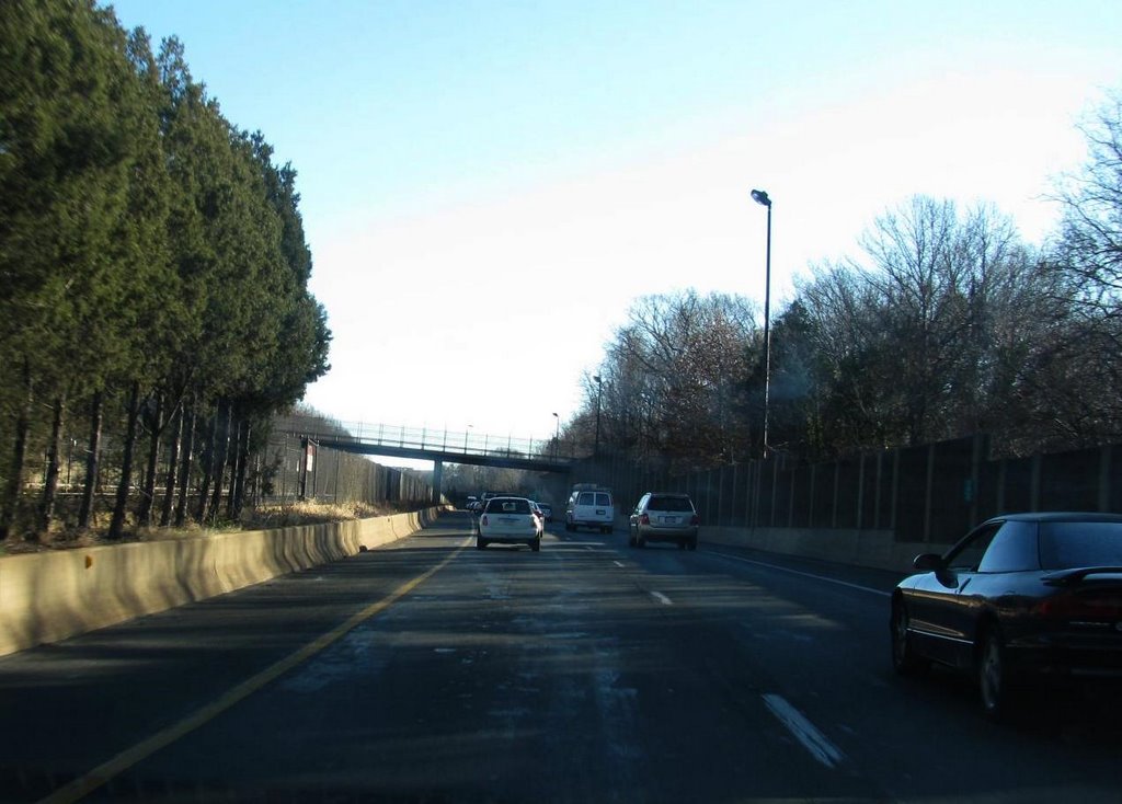 I-66 With Bike Trail Overpass