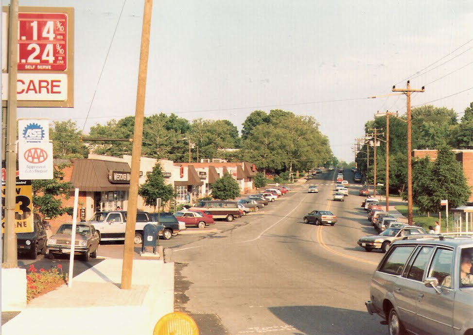 Washington Blvd,Westover Village summer 1986