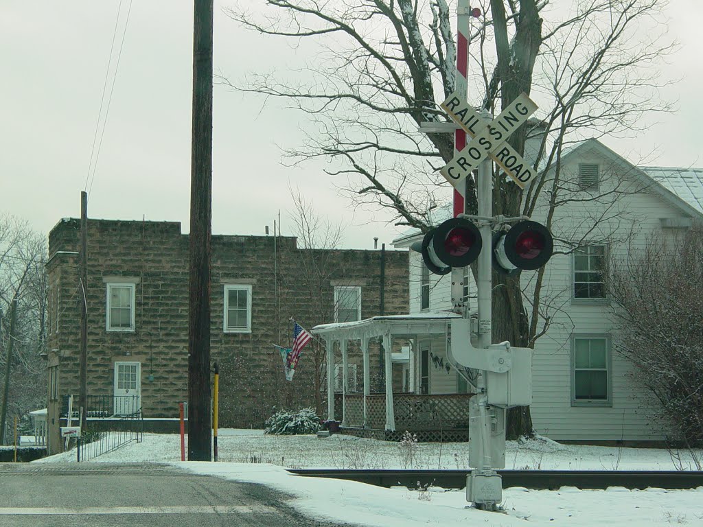 Draft Avenue railroad crossing