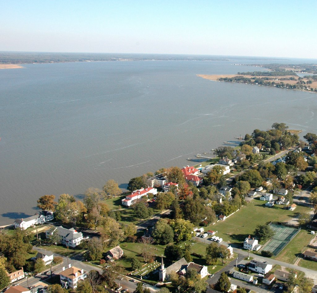 Rappahannock River, St. Margarets School on Water Lane, Tappahannock VA