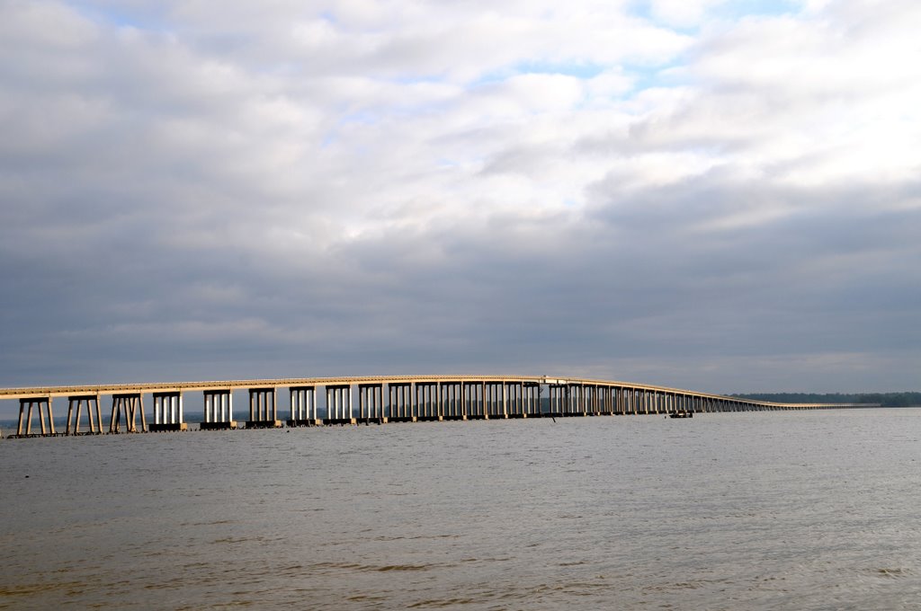 Downing Bridge across the Rappahannock River, Tappahannock VA