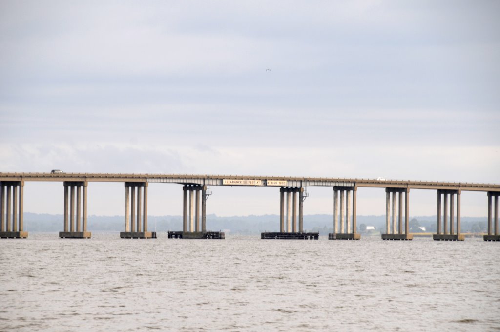 Downing Bridge across the Rappahannock River, Tappahannock VA