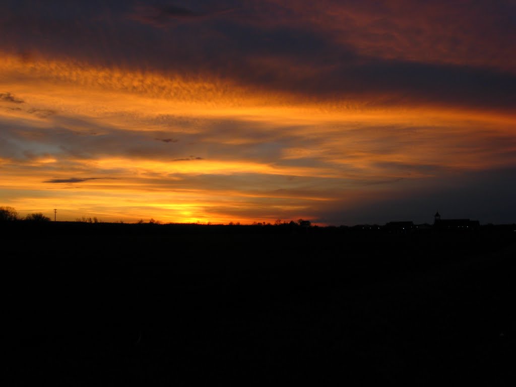 Sunset near Tappahannock off US17