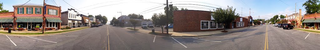 TMSP 360° panoramic view - Prince Street at the Rivahside Cafe