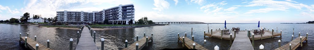 TMSP - View from the Riverside Condominium on the Rappahannock River at Tappahannock