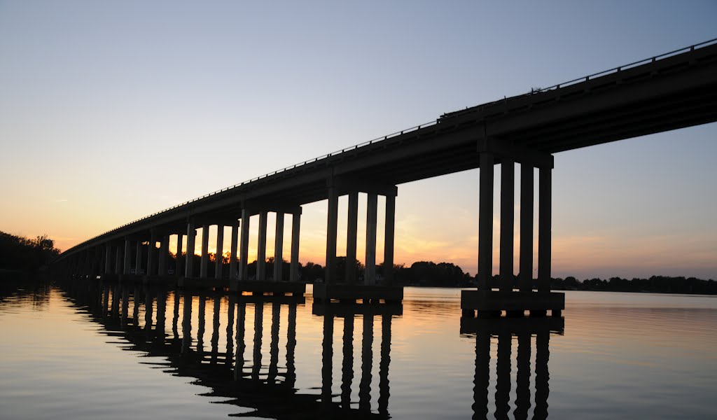 Downing Bridge over the Rappahannock River, Tappahannock, Virginia