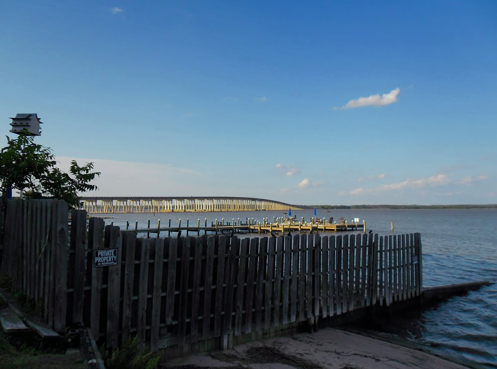 Bridge over the Rappahannock, Tappahannock, Essex County, VA.