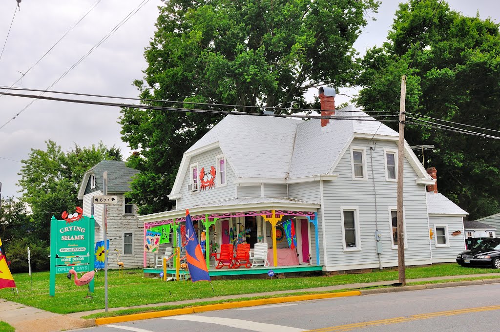 VIRGINIA: ESSEX COUNTY: TAPPAHANNOCK: Crying Shame Custom Picture Framing, 103 Church Lane