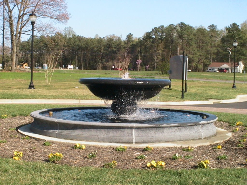 The Fountain That Our Company Constructed.
