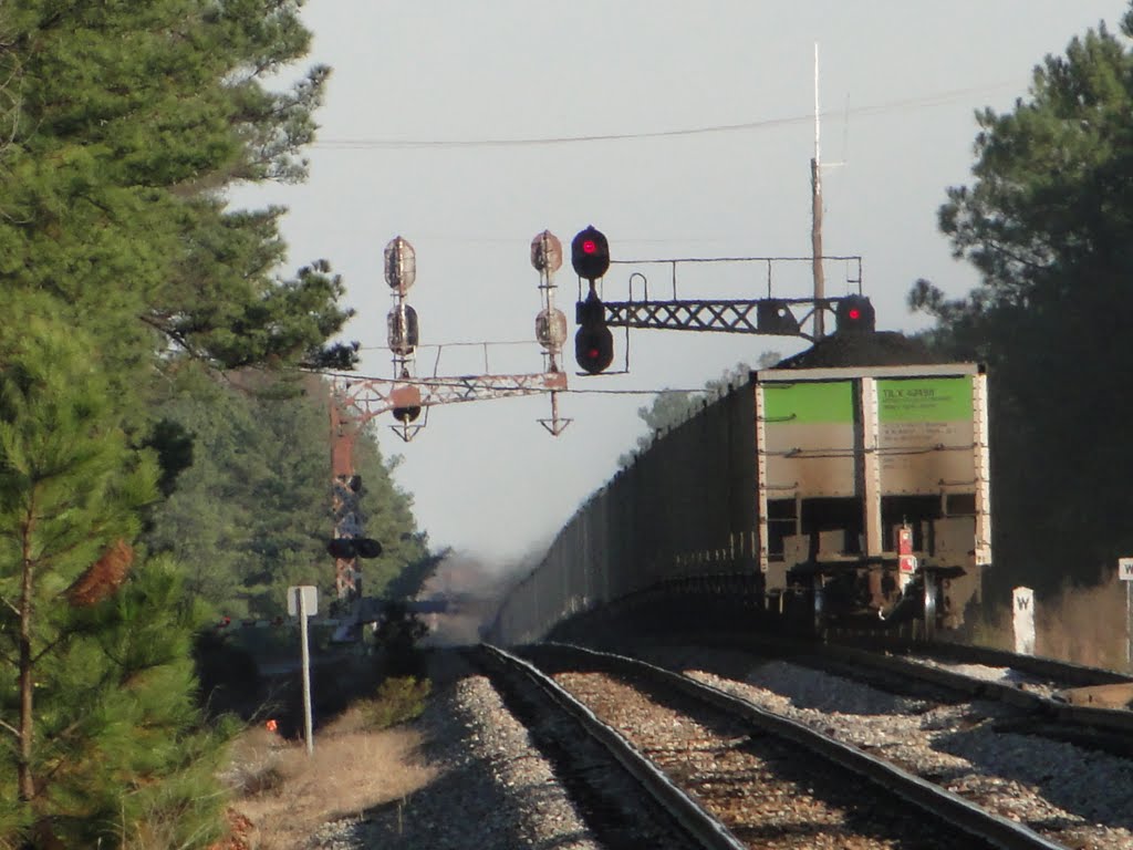 Old C&O Main looking east Nov 2009