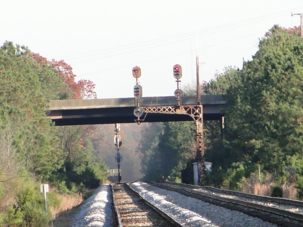Old C&O Main looking east Nov 2009