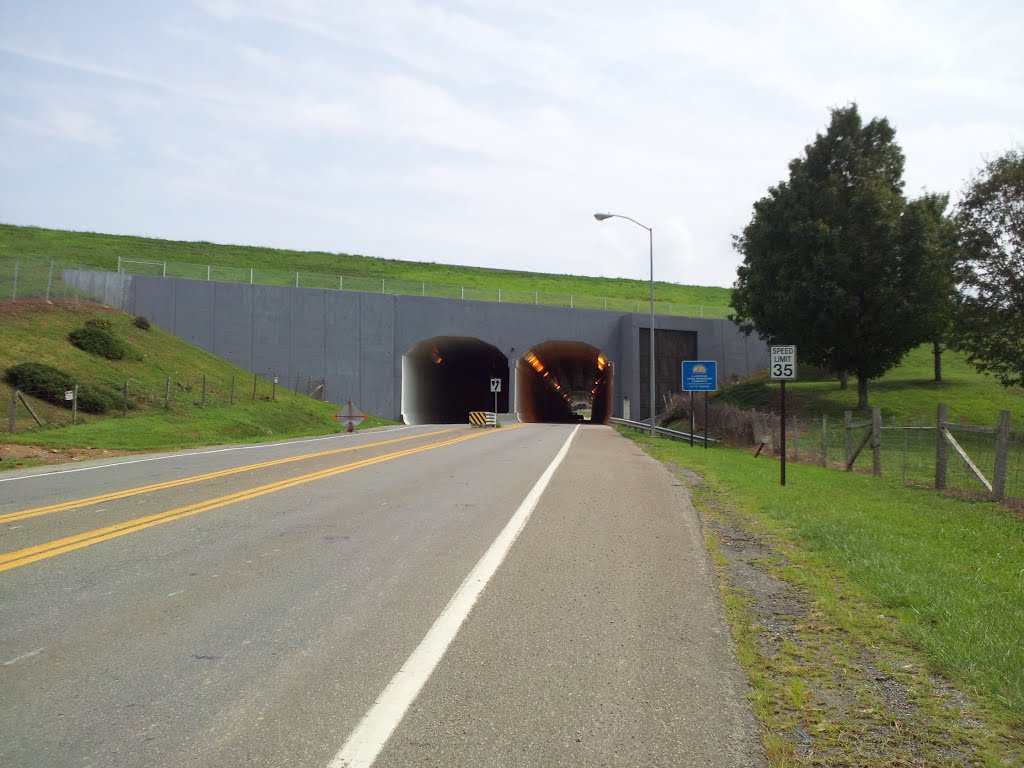 Tunnel under runway in Roanoke