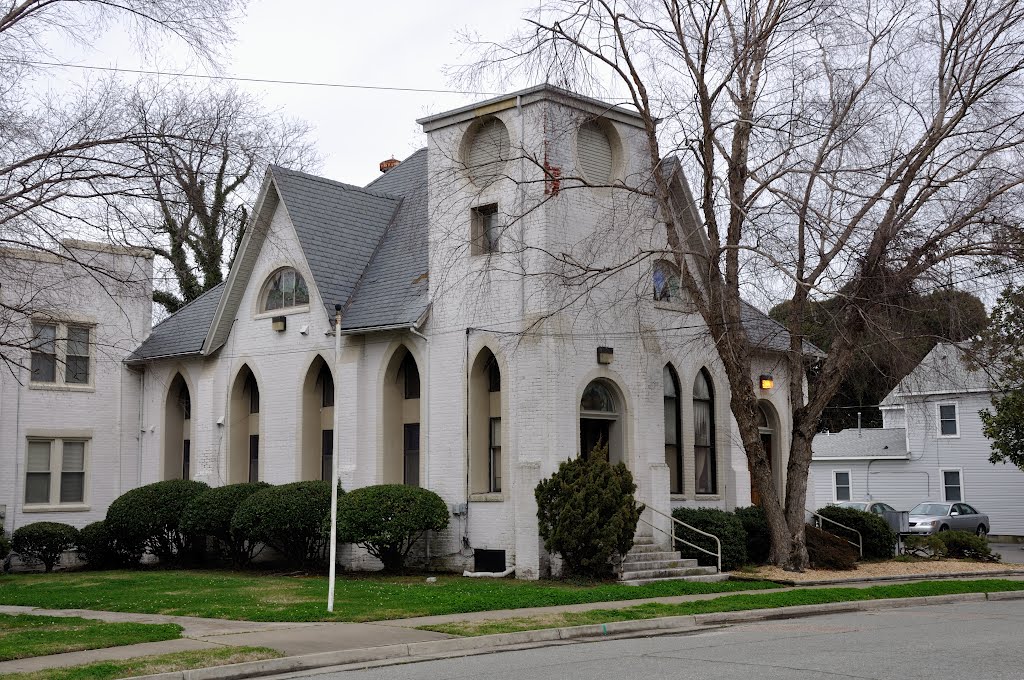 VIRGINIA: HAMPTON: originally Hampton Christian Church (1885)--the original steeple has been removed since then, and the property sold--240 Chapel Street