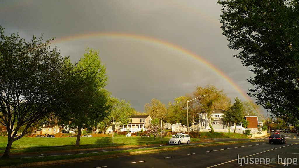 Rainbow near Monticello Ave & 6th St