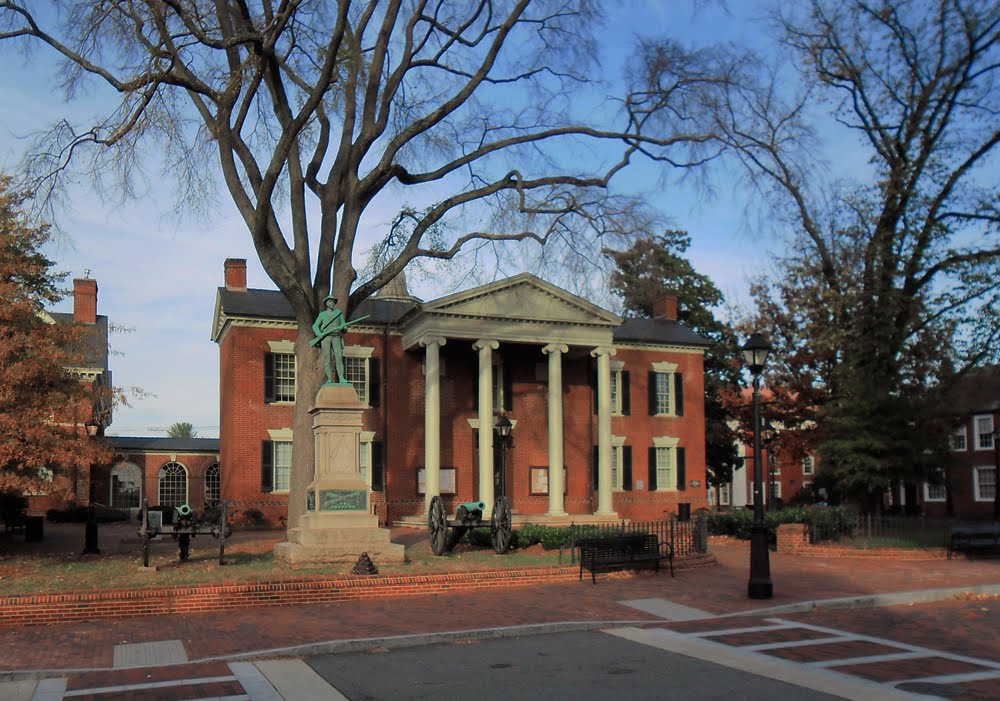 Old Albemarle County Court House, Charlottesville, VA. (circa 1763)