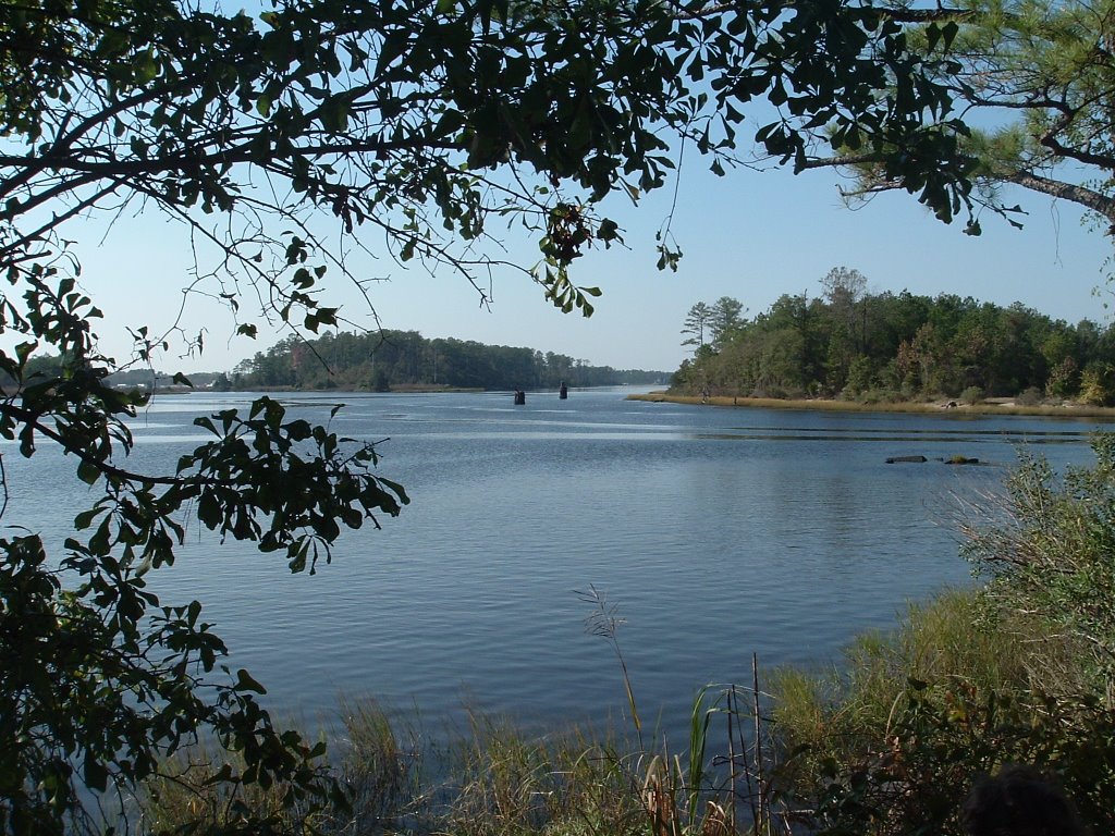 Atlantic Intracoastal Waterway from Great Bridge Lock Park