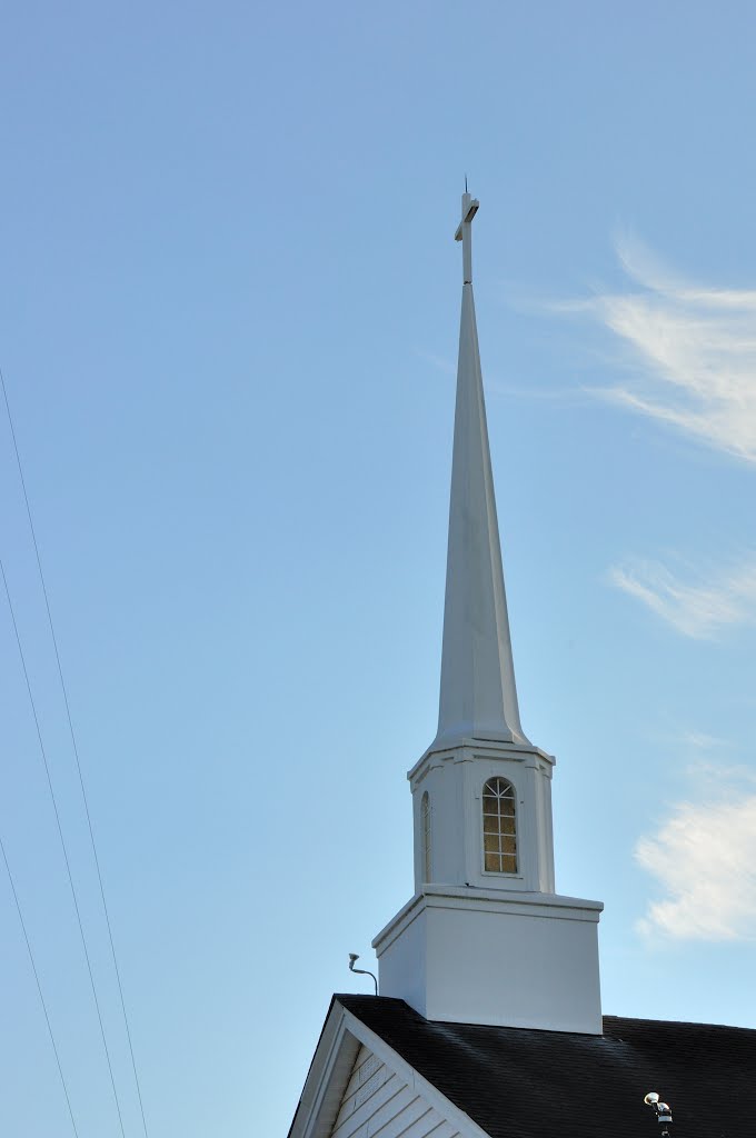 VIRGINIA: CITY OF CHESAPEAKE: Oak Grove United Methodist Church, 472 N Battlefield Boulevard steeple detail
