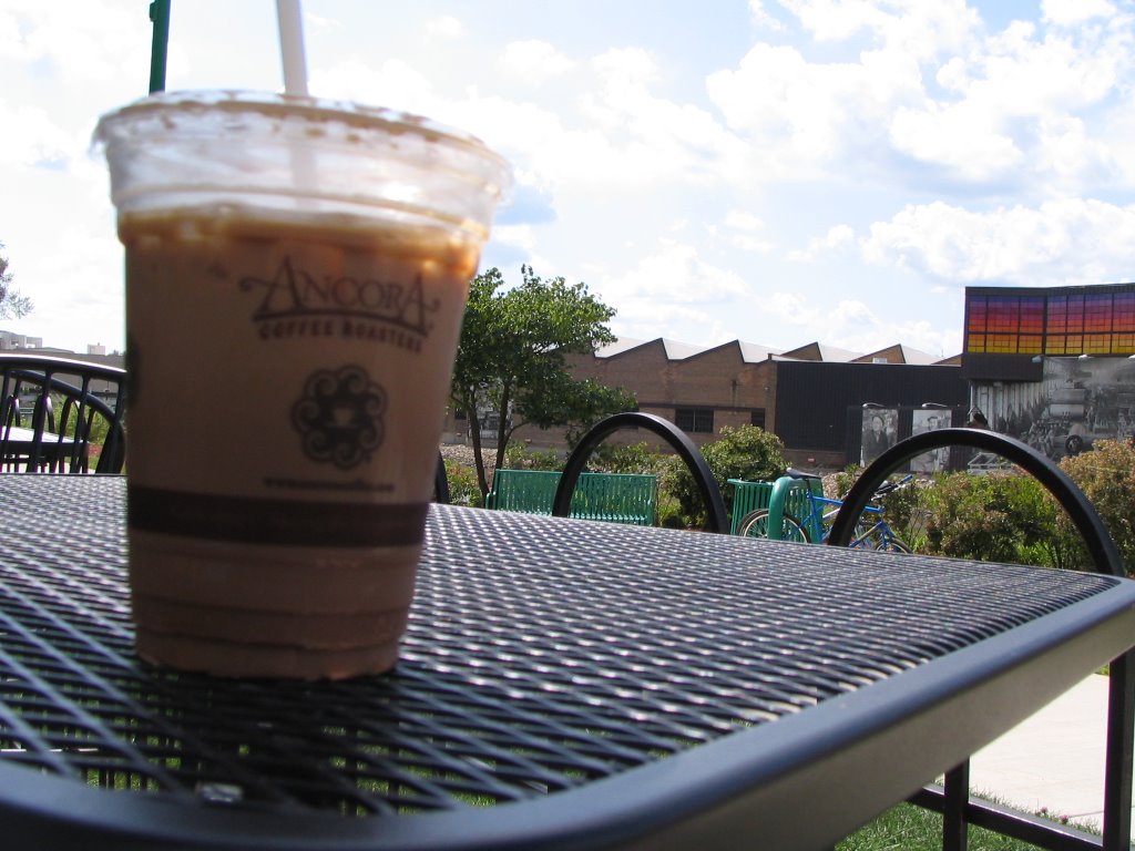 iced mocha latte in beloit wisconsin